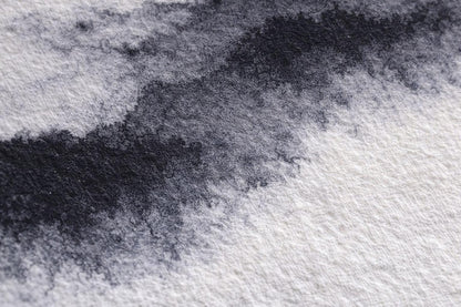 Misty Mountains & Waterfalls – Large Panoramic Shanshui Landscape | Original Signed Ink Painting